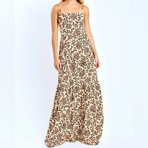 *New* RAGA Floral Tiered Maxi, Size Medium